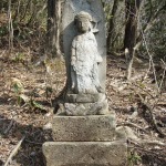 観音山参道　菩薩像